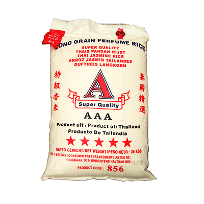 ARROZ JASMIN TAILANDES 20KG A BRAND c1019